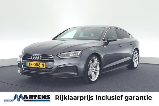 Grijs Gebruikt 2018 Audi A5 Sportback S-Line Hatchback | € 29.949 (Eerlijke prijs) - Afbeelding 1/4