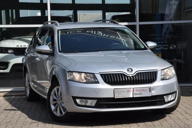 Grijs Gebruikt 2014 Skoda Octavia Business Line Stationwagen | € 5.445 (Eerlijke prijs) - Afbeelding 1/4