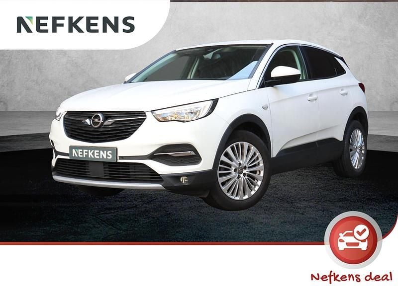 Wit Gebruikt 2020 Opel Grandland X Innovation SUV | € 18.925 (Eerlijke prijs) - Afbeelding 1/3