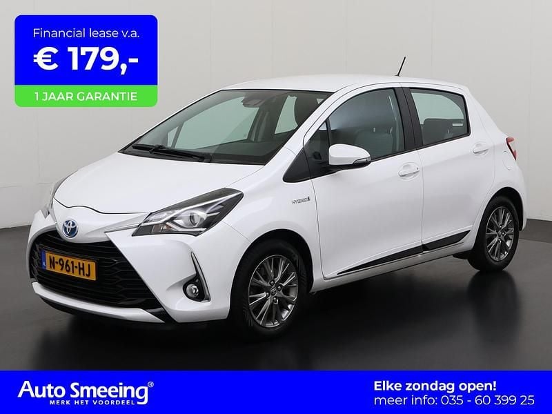 Wit Gebruikt 2018 Toyota Yaris Hybrid Design Hatchback | € 13.895 (Eerlijke prijs) - Afbeelding 1/4
