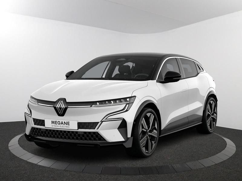 Blanc glacier + dakkleur noir étoilé (wit mica) Nieuw 2025 Renault Mégane Iconic SUV | € 41.190 (Eerlijke prijs) - Afbeelding 1/4