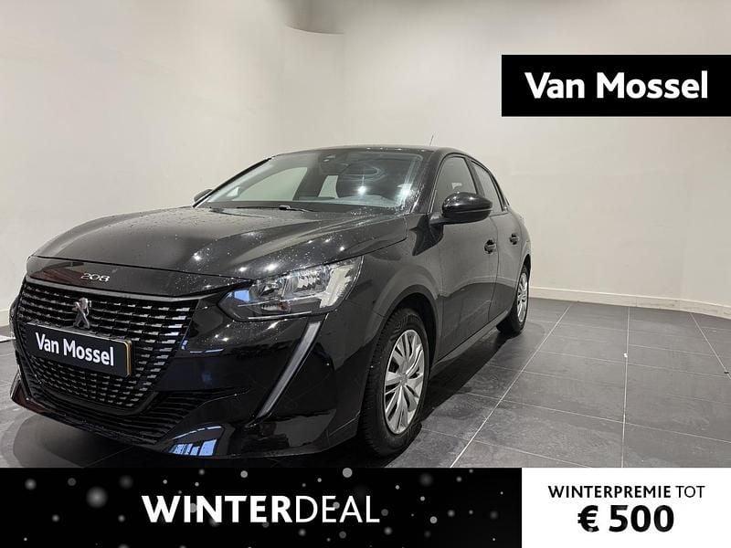 Zwart Occasion 2022 Peugeot 208 Active Hatchback | € 12.940 (Super prijs) - Afbeelding 1/4
