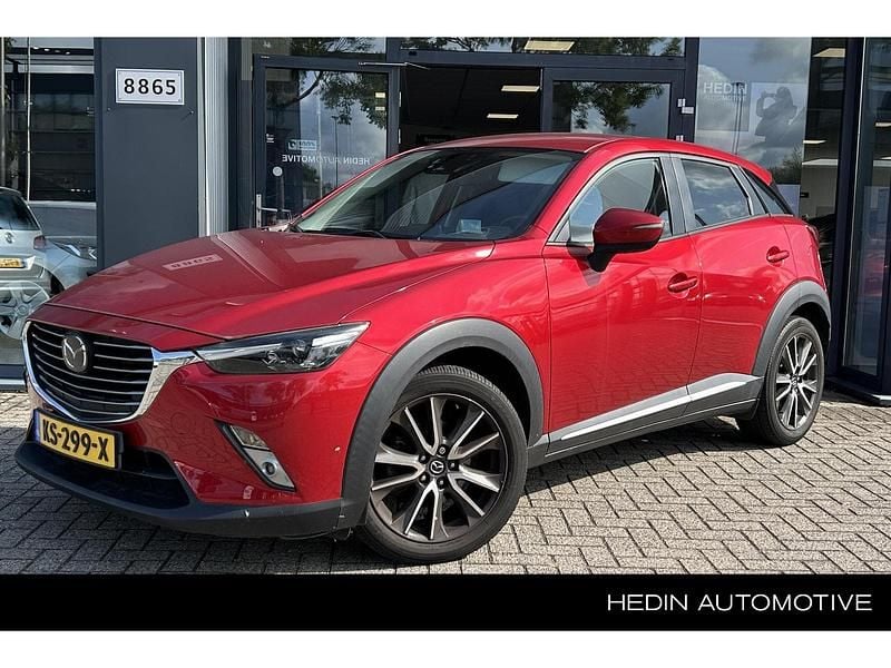 Rood Gebruikt 2016 Mazda CX-3 SUV | € 16.395 (Eerlijke prijs) - Afbeelding 1/3