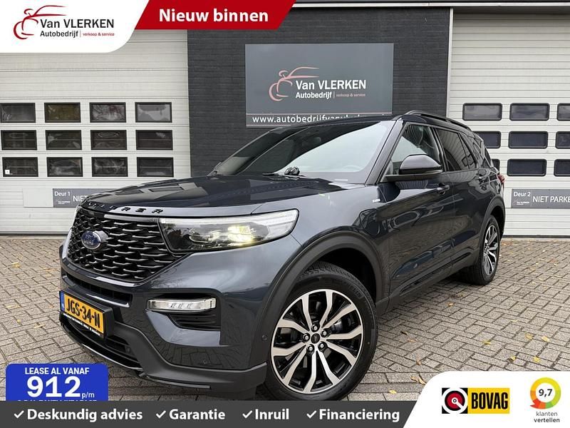 Blauw Gebruikt 2022 Ford Explorer ST-Line SUV | € 55.900 (Eerlijke prijs) - Afbeelding 1/4