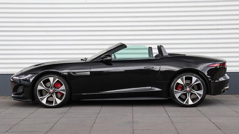 Occasion Jaguar F-Type First Edition 452 PK (332 kW) 2021 Zwart Cabriolet