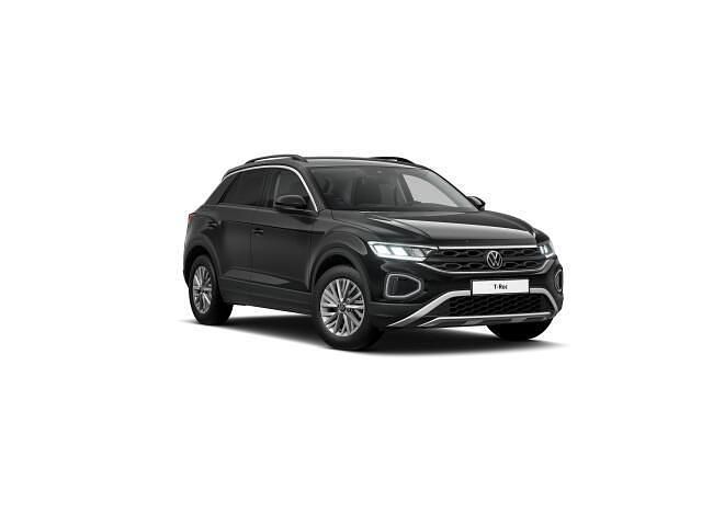 Zwart Gebruikt 2023 VW T-Roc Life SUV | € 27.278 (Eerlijke prijs) - Afbeelding 1/4