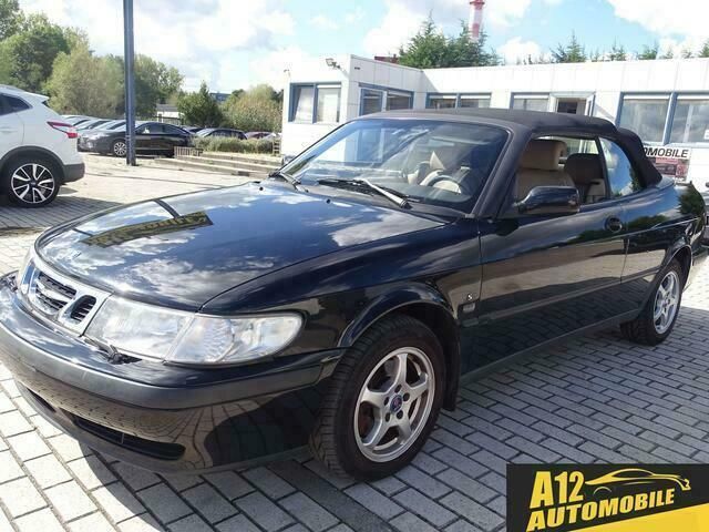 Zwart Gebruikt 2001 Saab 9-3 Cabriolet Cabriolet | € 6.099 (Super prijs) - Afbeelding 1/4