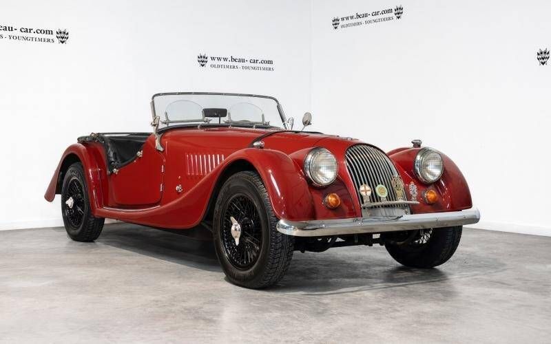 Rood Gebruikt 1970 Morgan 4/4 Cabriolet | € 34.500 - Afbeelding 1/4