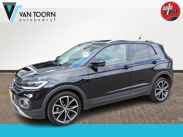 Zwart Gebruikt 2020 VW T-Cross Style SUV | € 21.948 (Eerlijke prijs) - Afbeelding 1/4