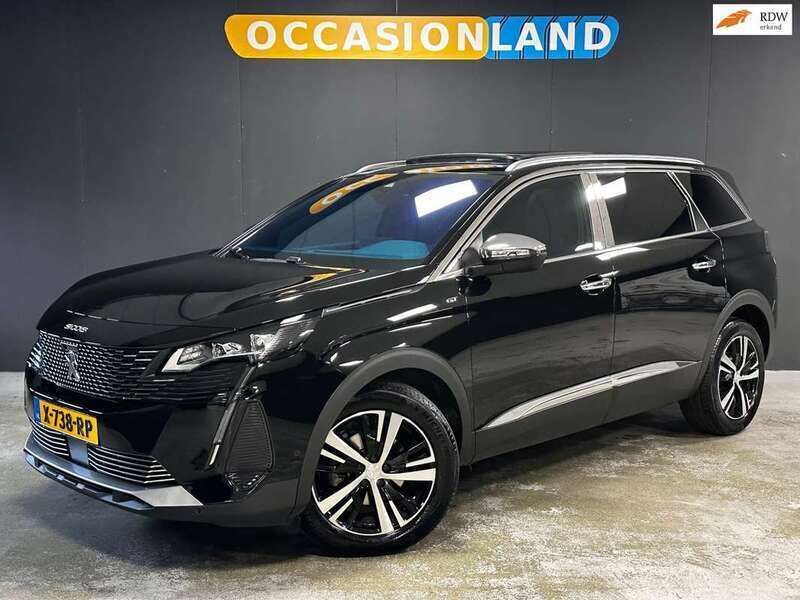 Zwart Gebruikt 2021 Peugeot 5008 Allure MPV | € 25.900 (Eerlijke prijs) - Afbeelding 1/4