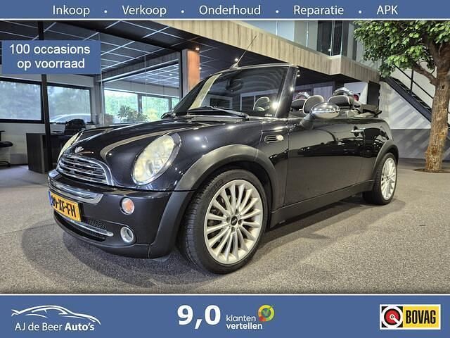 Zwart Gebruikt 2007 Mini Cooper Cabriolet Chili Cabriolet | € 5.490 (Eerlijke prijs) - Afbeelding 1/4