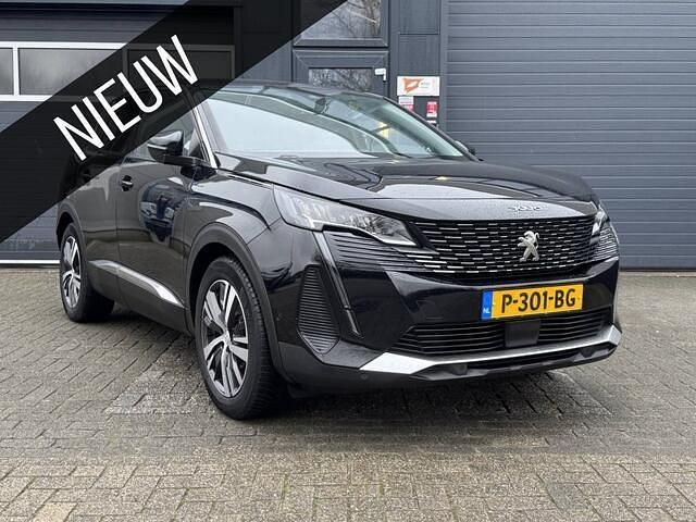Zwart Occasion 2022 Peugeot 3008 Allure SUV | € 17.500 (Super prijs) - Afbeelding 1/4