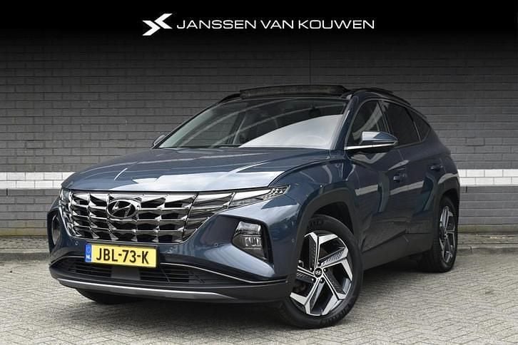 Blauw Occasion 2022 Hyundai Tucson Premium SUV | € 28.700 (Eerlijke prijs) - Afbeelding 1/4