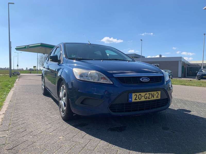 Blauw Gebruikt 2008 Ford Focus Trend Stationwagen | € 1.450 - Afbeelding 1/4