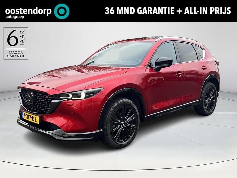 Rood Gebruikt 2023 Mazda CX-5 Comfort SUV | € 40.900 - Afbeelding 1/3