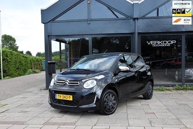 Zwart Occasion 2018 Citroën C1 Feel Hatchback | € 7.650 (Eerlijke prijs) - Afbeelding 1/4