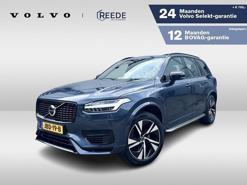 Blauw Gebruikt 2021 Volvo XC90 R-Design SUV | € 49.850 - Afbeelding 1/4