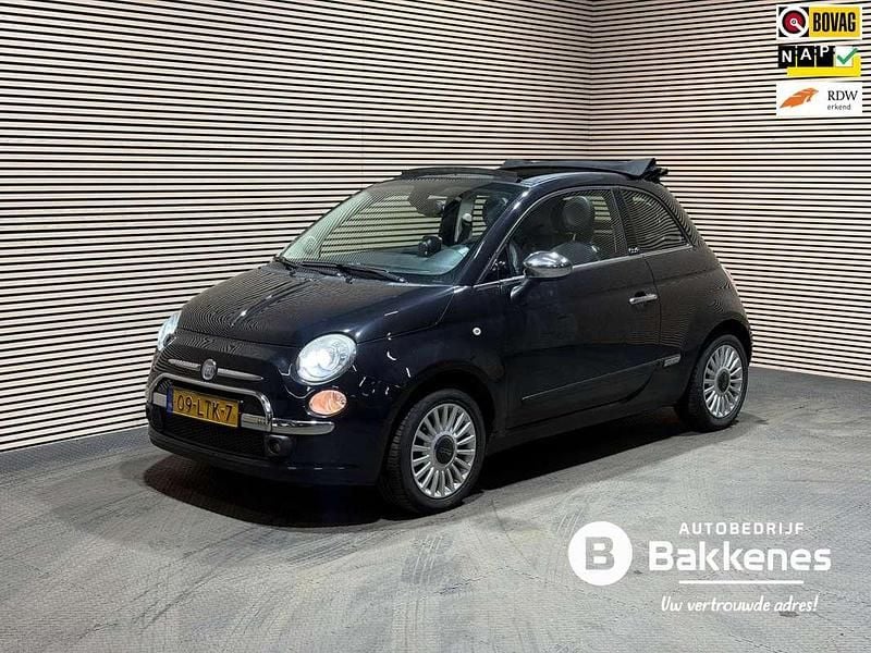 Occasion Fiat 500C Lounge 101 PK (74 kW) 2010 Zwart Cabriolet