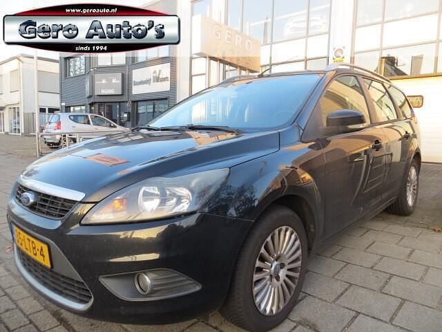 Zwart Gebruikt 2010 Ford Focus Limited Stationwagen | € 2.650 (Eerlijke prijs) - Afbeelding 1/4