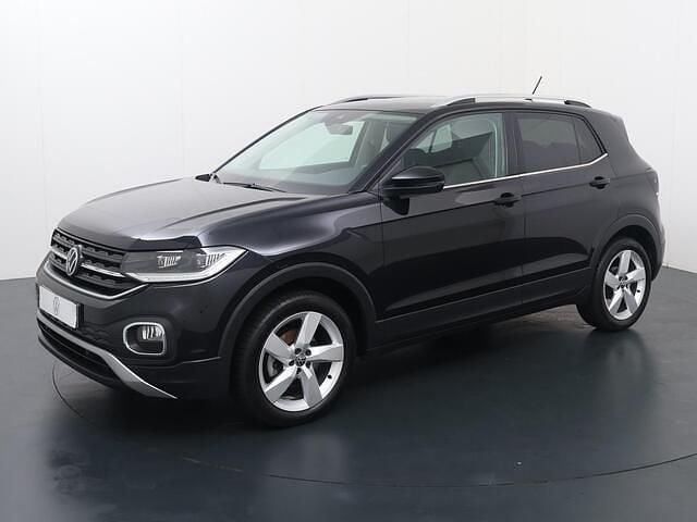Zwart Gebruikt 2021 VW T-Cross Style SUV | € 19.440 (Eerlijke prijs) - Afbeelding 1/4
