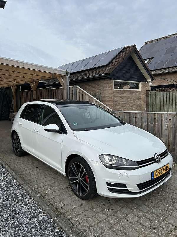Wit Occasion 2013 VW Golf VII Highline Stationwagen | € 9.500 (Eerlijke prijs) - Afbeelding 1/4