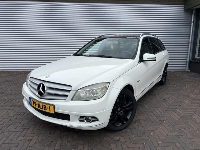 Wit Gebruikt 2009 Mercedes C220 Stationwagen | € 4.950 (Goede deal) - Afbeelding 1/4