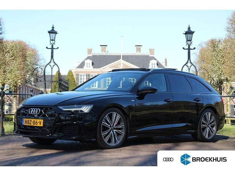 Zwart Gebruikt 2024 Audi A6 Competition Stationwagen | € 57.900 (Eerlijke prijs) - Afbeelding 1/4