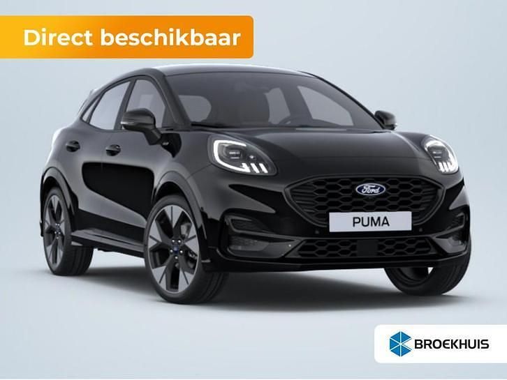 Zwart Nieuw 2025 Ford Puma ST-Line X MPV | € 39.785 (Iets duurder) - Afbeelding 1/4