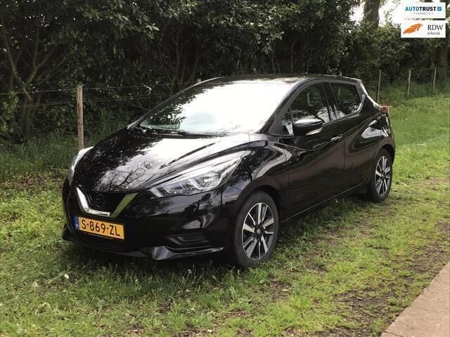 Zwart Gebruikt 2018 Nissan Micra Acenta Hatchback | € 12.250 (Iets duurder) - Afbeelding 1/4