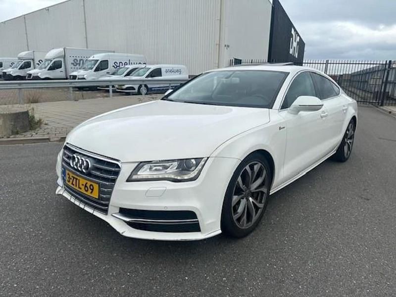 Wit Gebruikt 2012 Audi A7 Sportback Proline Hatchback | € 10.950 - Afbeelding 1/4