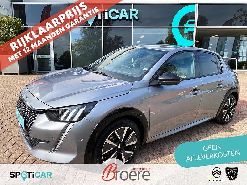 Grijs Gebruikt 2020 Peugeot e-208 GTi Hatchback | € 15.850 (Eerlijke prijs) - Afbeelding 1/4