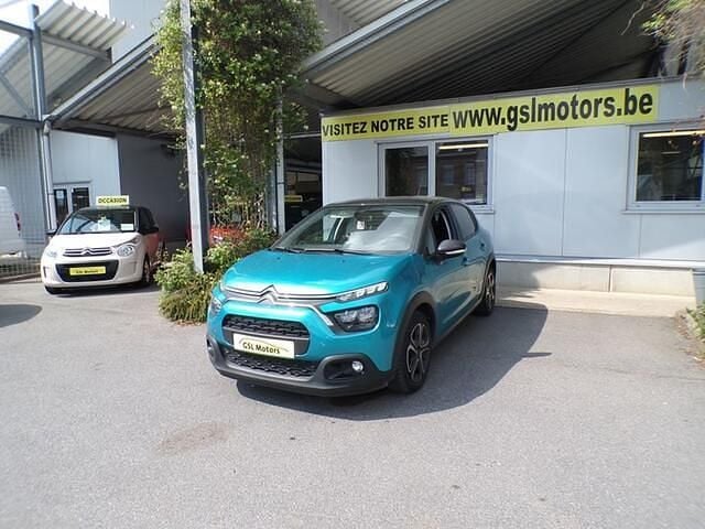 Groen Gebruikt 2021 Citroën C3 Hatchback | € 9.995 (Super prijs) - Afbeelding 1/4