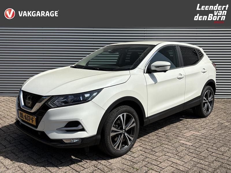Wit metallic Gebruikt 2018 Nissan Qashqai N-Connecta SUV | € 18.995 (Goede deal) - Afbeelding 1/4