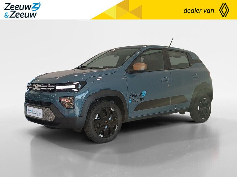 Blauw Nieuw 2025 Dacia Spring Extreme Hatchback | € 22.150 - Afbeelding 1/4