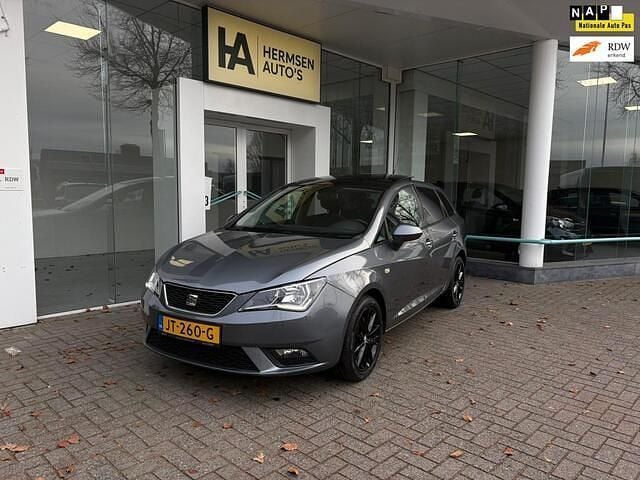 Grijs (metallic) Occasion 2016 Seat Ibiza ST CONNECT Stationwagen | € 5.500 (Super prijs) - Afbeelding 1/4