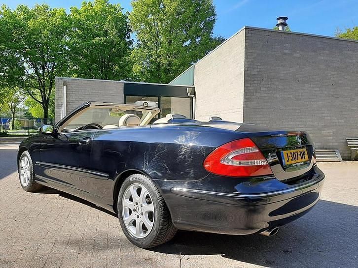Occasion Mercedes CLK200 Avantgarde 163 PK (119 kW) 2004 Zwart (metallic) Cabriolet