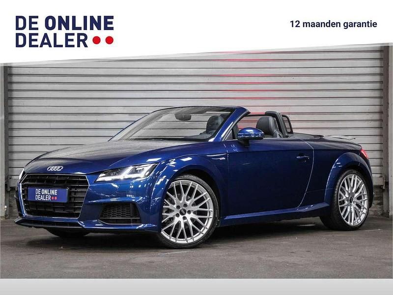 Blauw Occasion 2018 Audi TT Roadster S-Line Cabriolet | € 28.850 (Eerlijke prijs) - Afbeelding 1/4