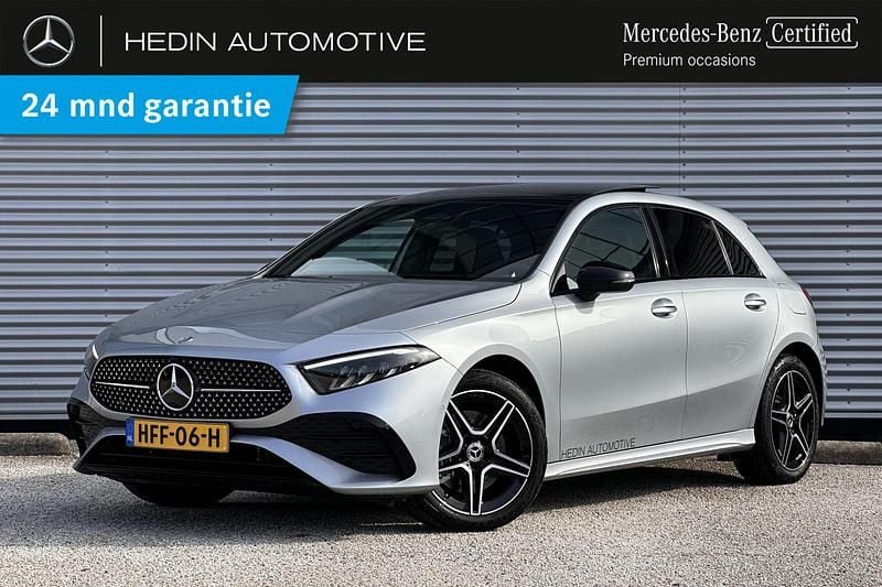 Zilver, metallic lak Gebruikt 2025 Mercedes A250 AMG line Hatchback | € 39.900 (Iets duurder) - Afbeelding 1/4