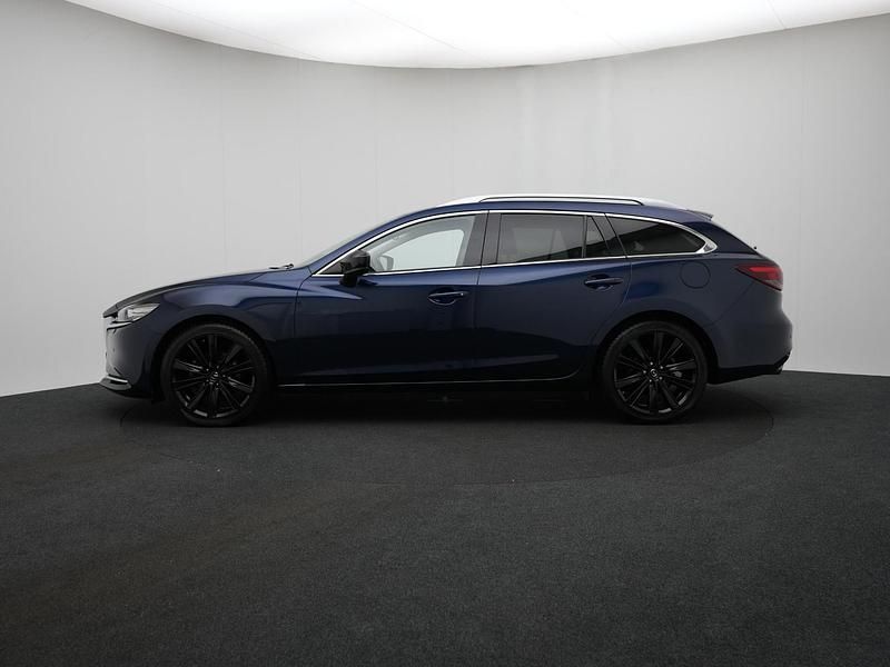 Occasion Mazda 6 Sportive 165 PK (121 kW) 2021 Deep crystal blue Stationwagen