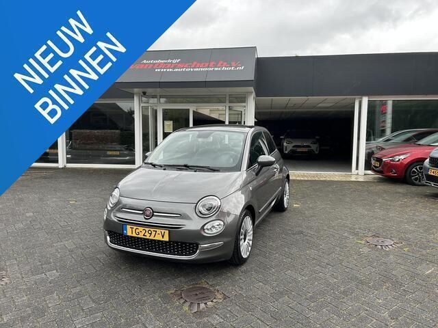 Grijs Gebruikt 2018 Fiat 500 Collezione Hatchback | € 9.750 (Eerlijke prijs) - Afbeelding 1/4