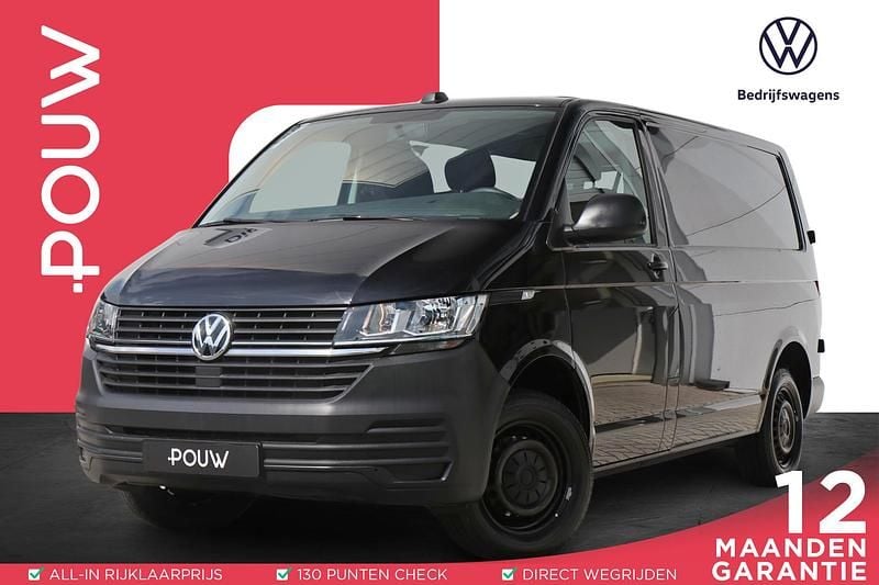Zwart Gebruikt 2021 VW T6.1 Business Van | € 17.450 (Goede deal) - Afbeelding 1/4