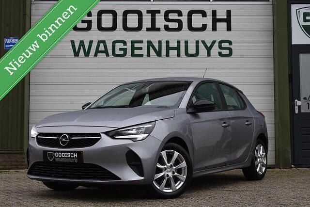 Grijs Gebruikt 2021 Opel Corsa Edition Hatchback | € 11.870 (Goede deal) - Afbeelding 1/4
