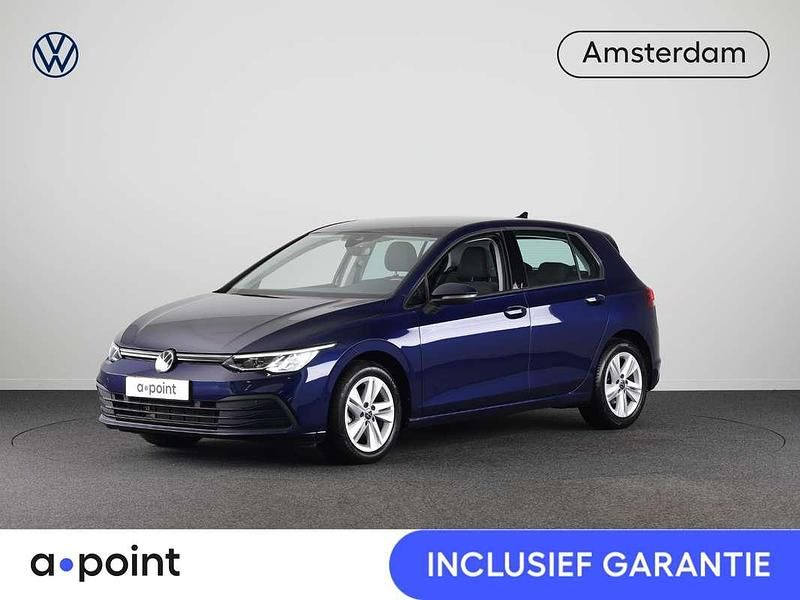 Blauw Gebruikt 2022 VW Golf VIII Life Hatchback | € 19.949 (Eerlijke prijs) - Afbeelding 1/3