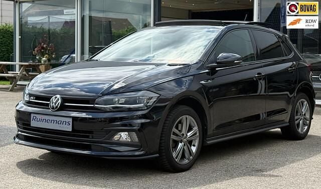 Zwart Gebruikt 2021 VW Polo Highline Hatchback | € 19.999 (Eerlijke prijs) - Afbeelding 1/4