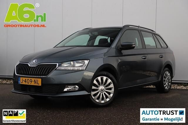 Grijs Gebruikt 2020 Skoda Fabia Ambition Stationwagen | € 9.499 (Goede deal) - Afbeelding 1/4