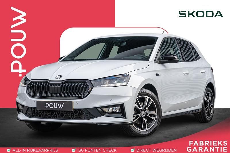 Occasion Skoda Fabia Monte Carlo 116 PK (85 kW) 2025 Wit Hatchback
