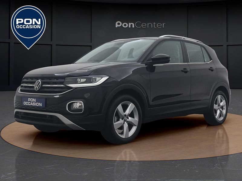 Zwart Gebruikt 2023 VW T-Cross Style SUV | € 20.950 (Eerlijke prijs) - Afbeelding 1/4