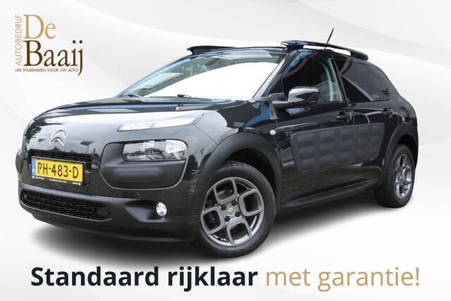 Zwart Gebruikt 2016 Citroën C4 Cactus PureTech Hatchback | € 11.950 (Iets duurder) - Afbeelding 1/4