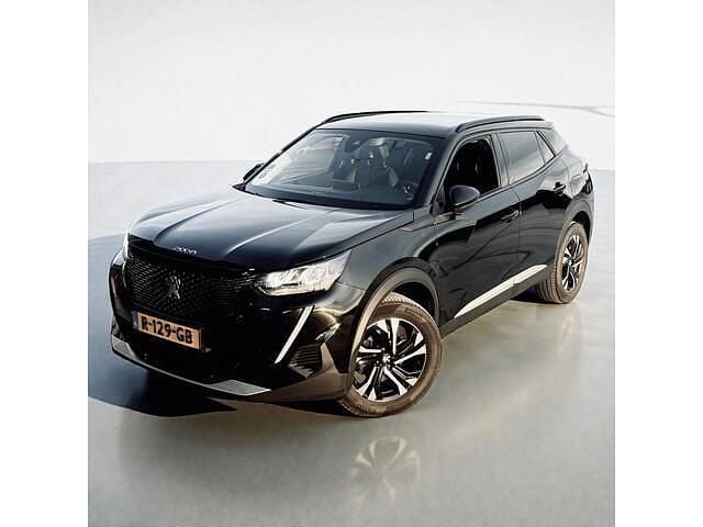 Zwart (metallic) Occasion 2022 Peugeot 2008 Allure SUV | € 12.450 (Super prijs) - Afbeelding 1/4