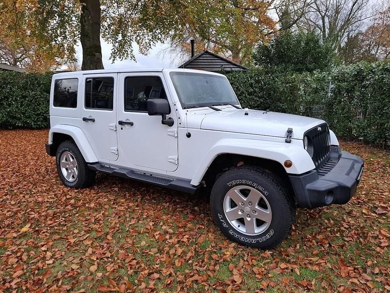 Wit Occasion 2013 Jeep Wrangler Sport SUV | € 18.500 (Super prijs) - Afbeelding 1/4